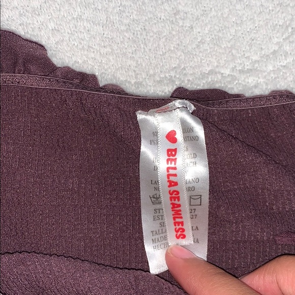 Ribbed tube top - Picture 2 of 2